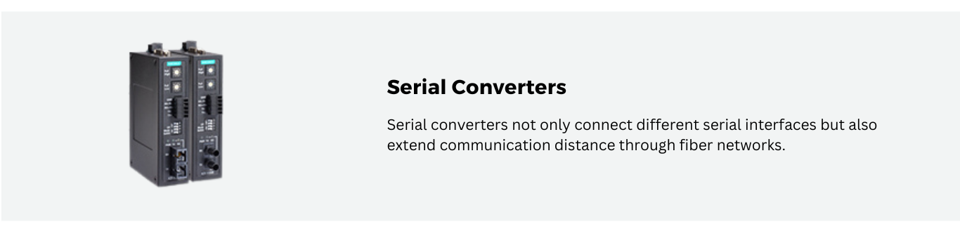 Moxa Serial Converters